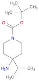 tert-butyl 4-amino-4-(propan-2-yl)piperidine-1-carboxylate