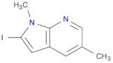 2-iodo-1,5-dimethyl-1H-pyrrolo[2,3-b]pyridine