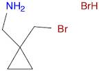 1-[1-(bromomethyl)cyclopropyl]methanamine hydrobromide