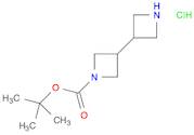 tert-butyl [3,3'-biazetidine]-1-carboxylate hydrochloride