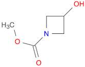 1-Azetidinecarboxylic acid, 3-hydroxy-, methyl ester