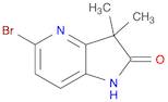 5-bromo-3,3-dimethyl-1H,2H,3H-pyrrolo[3,2-b]pyridin-2-one