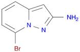 7-bromopyrazolo[1,5-a]pyridin-2-amine