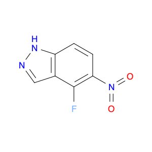 4-Fluoro-5-nitro 1h-indazole