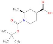 (2S,4S)-1-(tert-Butoxycarbonyl)-2-methylpiperidine-4-carboxylic acid