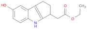 ethyl 2-{7-hydroxy-1H,2H,3H,4H-cyclopenta[b]indol-3-yl}acetate