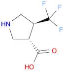 (3S,4S)-4-(trifluoromethyl)pyrrolidine-3-carboxylic acid