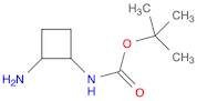 tert-butyl N-(2-aminocyclobutyl)carbamate