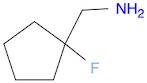 (1-fluorocyclopentyl)methanamine