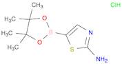 5-(4,4,5,5-tetramethyl-1,3,2-dioxaborolan-2-yl)-1,3-thiazol-2-amine hydrochloride