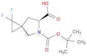 (3S,6S)-5-[(tert-butoxy)carbonyl]-1,1-difluoro-5-azaspiro[2.4]heptane-6-carboxylic acid