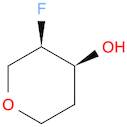 (3R,4S)-3-fluorooxan-4-ol