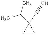 1-ethynyl-1-(propan-2-yl)cyclopropane