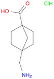 4-(aminomethyl)bicyclo[2.2.1]heptane-1-carboxylic acid hydrochloride