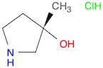 (S)-3-Methylpyrrolidin-3-ol hydrochloride