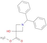 methyl 1-(diphenylmethyl)-3-hydroxyazetidine-3-carboxylate