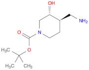 tert-butyl (3R,4R)-4-(aminomethyl)-3-hydroxypiperidine-1-carboxylate