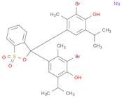 Phenol,4,4'-(1,1-dioxido-3H-2,1-benzoxathiol-3-ylidene)bis[2-bromo-3-methyl-6-(1-methylethyl)-, ...