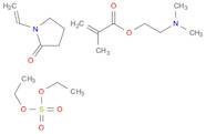 2-Propenoic acid, 2-methyl-, 2-(dimethylamino)ethyl ester, polymer with1-ethenyl-2-pyrrolidinone...