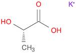 Propanoic acid, 2-hydroxy-, monopotassium salt, (S)-