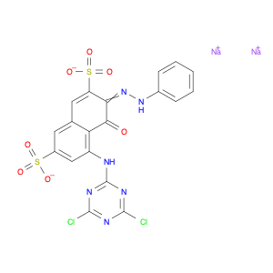 2,7-Naphthalenedisulfonic acid,5-[(4,6-dichloro-1,3,5-triazin-2-yl)amino]-4-hydroxy-3-(phenylazo)-…