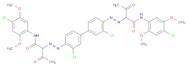 Butanamide,2,2'-[(3,3'-dichloro[1,1'-biphenyl]-4,4'-diyl)bis(azo)]bis[N-(4-chloro-2,5-dimethoxyphe…