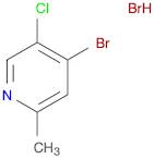 4-bromo-5-chloro-2-methylpyridine hydrobromide