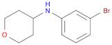 N-(3-bromophenyl)oxan-4-amine