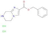 benzyl 5H,6H,7H,8H-imidazo[1,2-a]pyrazine-2-carboxylate dihydrochloride