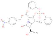 (4R,5R,6S)-4-Nitrobenzyl 3-((diphenoxyphosphoryl)oxy)-6-((R)-1-hydroxyethyl)-4-methyl-7-oxo-1-azab…