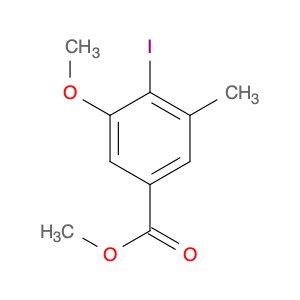 Benzoic acid, 4-iodo-3-methoxy-5-methyl-, methyl ester