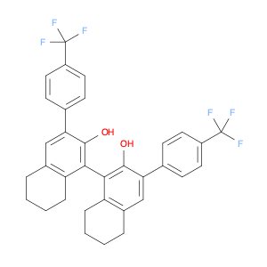 (1S)-5,5′,6,6′,7,7′,8,8′-Octahydro-3,3′-bis[4-(trifluoromethyl)phenyl][1,1′-binaphthalene]-2,2′-di…