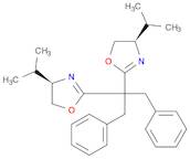 (4R,4'R)-2,2'-[2-Phenyl-1-(phenylmethyl)ethylidene]bis[4-(1-methylethyl)-4,5-dihydrooxazole]