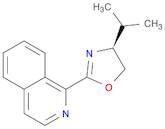 1-​[(4S)​-​4,​5-​Dihydro-​4-​isopropyl​-​2-​oxazolyl]​isoquinoline