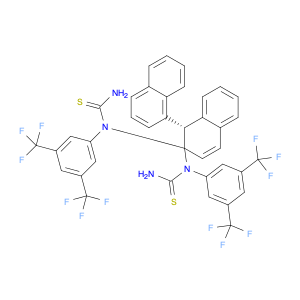 N,N'-(S)-[1,1'-Binaphthalene]-2,2'-diylbis[N'-[3,5-bis(trifluoromethyl)phenyl]thiourea]