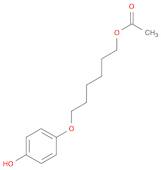 Phenol, 4-[[6-(acetyloxy)hexyl]oxy]-