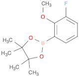 2-(3-Fluoro-2-methoxyphenyl)-4,4,5,5-tetramethyl-1,3,2-dioxaborolane