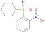 1-(Cyclohexylsulfonyl)-2-nitrobenzene