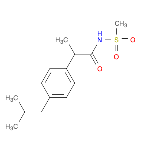 Benzeneacetamide,α-methyl-4-(2-methylpropyl)-N-(methylsulfonyl)-