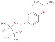 2-(3-Fluoro-4-isopropoxyphenyl)-4,4,5,5-tetramethyl-1,3,2-dioxaborolane