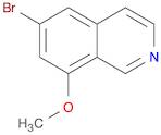 6-Bromo-8-methoxyisoquinoline