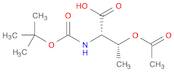 L-Threonine, N-[(1,1-dimethylethoxy)carbonyl]-, acetate (ester)