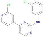 2-Pyrimidinamine, N-(3-chlorophenyl)-4-(2-chloro-4-pyridinyl)-