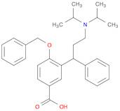 N,N-Diisopropyl[3-(2-benzyloxy-5-carboxyphenyl)-3-phenylpropyl]amine