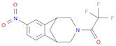 1,5-Methano-1H-3-benzazepine,2,3,4,5-tetrahydro-7-nitro-3-(trifluoroacetyl)-