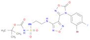 Carbamic acid, N-[[[2-[[4-[4-(3-bromo-4-fluorophenyl)-4,5-dihydro-5-oxo-1,2,4-oxadiazol-3-yl]-1,2,…