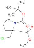 1-tert-butyl 2-methyl 2-(chloromethyl)pyrrolidine-1,2-dicarboxylate