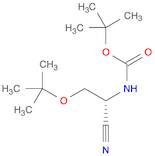 Carbamic acid, N-[(1R)-1-cyano-2-(1,1-dimethylethoxy)ethyl]-, 1,1-dimethylethyl ester