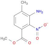 Benzoic acid, 3-amino-4-methyl-2-nitro-, methyl ester