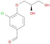 Benzaldehyde, 3-chloro-4-[(2R)-2,3-dihydroxypropoxy]-